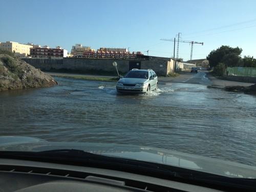 La Balsa del Sapo recupera la lámina de agua previa al bombeo adicional y la rambla de El Cañuelo duplica su caudal