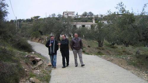 El  plan ‘Encamina2’ de la Junta ha mejorado 12 caminos rurales en Los Vélez y ha generado más de 500 jornales