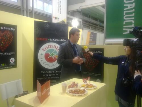 La IGP Tomate La Cañada viaja hasta Valladolid para dar a conocer su producto al sector especializado
