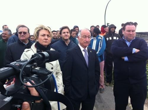 Gabriel Amat da de plazo a la Junta hasta el jueves para que solucione el problema de la rambla del Cañuelo