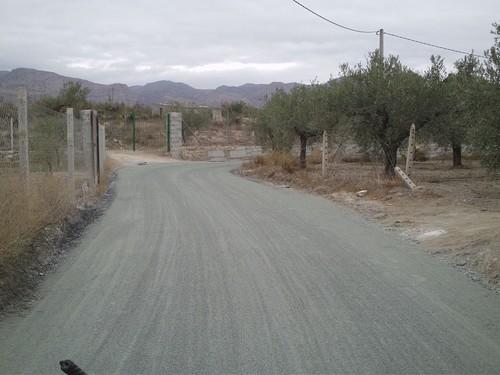La Junta mejora tres caminos rurales en Purchena con el Plan 'Encamina2'