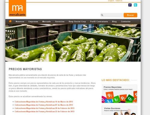 Los 'mercas' apuestan por la transparencia y facilitan al consumidor los precios de frutas y hortalizas