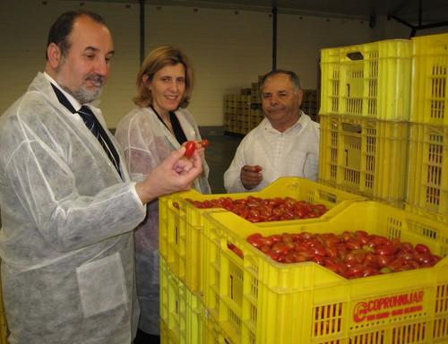 La secretaria general de Agricultura y Alimentación destaca la labor pionera de Coprohníjar en la producción integrada