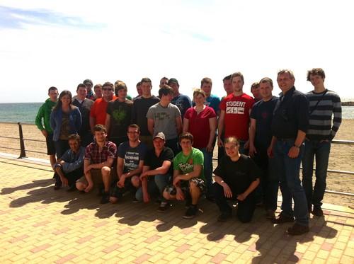 Un nuevo grupo de estudiantes universitarios alemanes visitan El Ejido para conocer y aprender del sistema agrario de la provincia