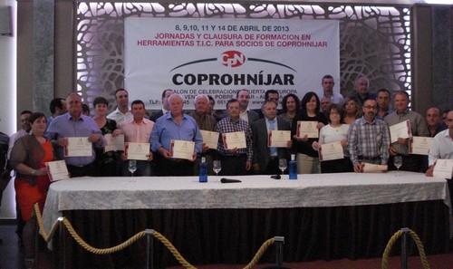 José Manuel Ortiz felicita a Coprohníjar por su apuesta por las tecnologías de la información