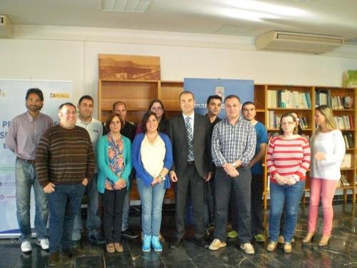 Diputación forma en Alhama de Almería a 10 desempleados en agricultura ecológica