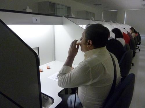 Éxito en el estreno del laboratorio de análisis sensorial del CT TECNOVA