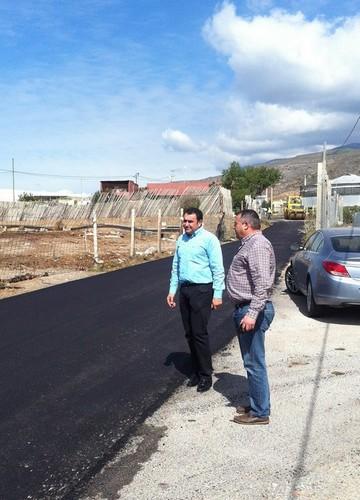 Diputación comienza las obras del camino mojonero de Las Cantinas
