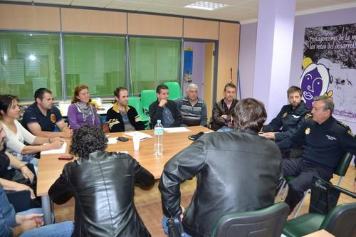 La Policía Nacional se reúne con la Coordinadora de Agricultores y Ganaderos de Almería
