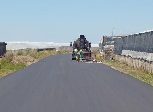 Diputación culmina el camino del sector IV de La Mojonera