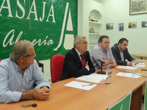 ASAJA-Almería se reúne con el subdelegado del Gobierno para hablar de fiscalidad