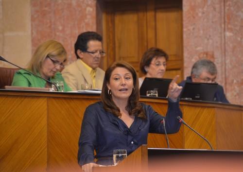 La delegada del Gobierno insiste en que las altas en el subsidio agrario han aumentado en Andalucía