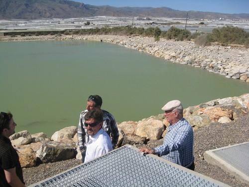 El nivel del agua de la balsa del Sapo se ha reducido más de 2,8 metros desde mediados de febrero