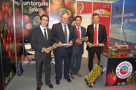 Las IGP del Tomate La Cañada se promociona en la Feria Andalucía Sabor de Sevilla hasta el miércoles