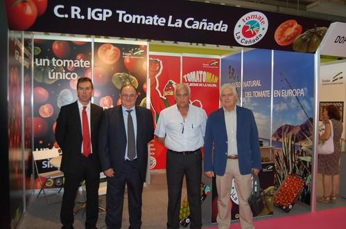 ‘El mejor tomate del mundo’, el de la IGP La Cañada, estará presente con stand propio en la Feria Fruit Attraction 2013 de Madrid