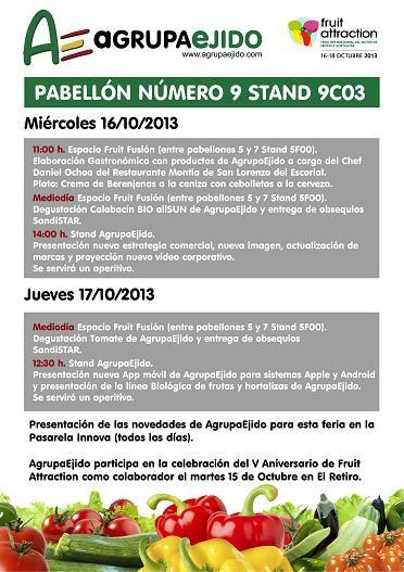 Agrupaejido presentará su nueva estrategia comercial en Fruit Attraction 2013