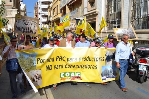 COAG se manifiesta por una PAC justa con los productores