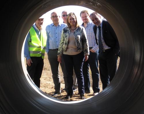 La Junta ultima las obras de emergencia para restituir el agua de los trasvases dañados en la comarca del Almanzora