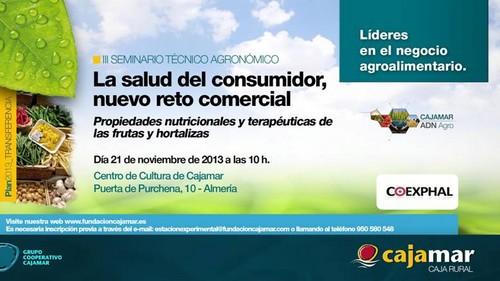La salud del consumidor, objeto de análisis en el III Seminario Técnico Agronómico de Cajamar