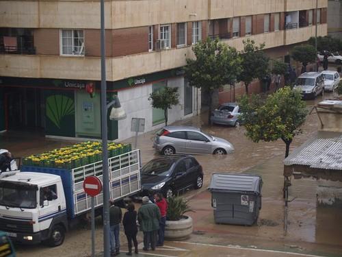 Izquierda Unida muestra su solidaridad con los afectados por el temporal y solicitará líneas de ayudas una vez conocido el alcance del desastre