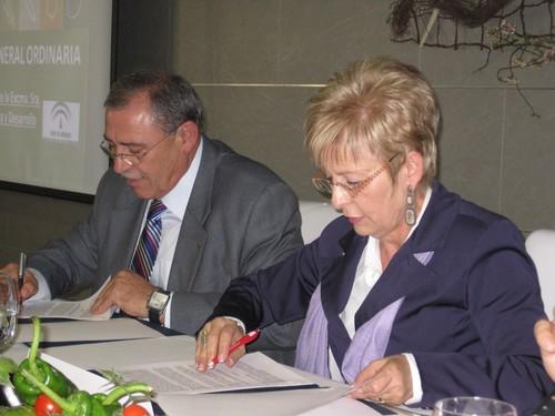 Elena Víboras reconoce la labor de HORTYFRUTA por promocionar y dar prestigio al modelo productivo almeriense