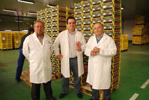 El alcalde de Níjar y el concejal de Agricultura visitan las empresas del municipio para conocer sus proyectos