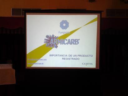 Certis ha presentado en el hotel Portomagno de Aguadulce su fungicida 'Armicarb', registrado y auténtico “residuo cero”