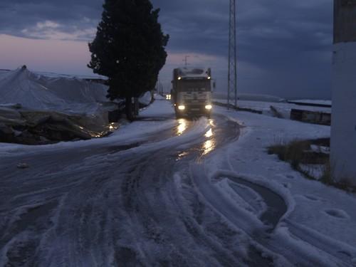 El Ayuntamiento de El Ejido afirma que la Junta es “injusta” al tratar de subsanar los daños del granizo en caminos rurales con las “migajas” del Plan Encamina2