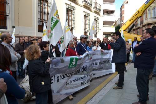 ASAJA, COAG y UPA solicitan de forma urgente una reunión con la delegada de Gobierno de la Junta de Andalucía y el delegado de Agricultura