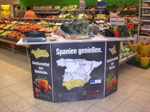 Edeka llevará a millones de consumidores la imagen de HORTYFRUTA y Andalucía