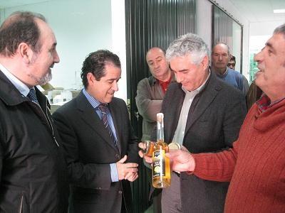 El secretario general de Agricultura y Alimentación valora la contribución de Albentillas al desarrollo del Medio Andarax