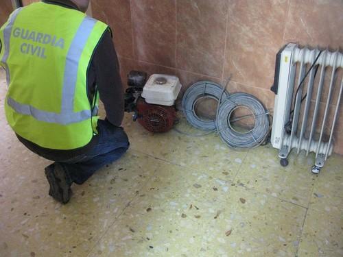 La Guardia Civil detiene al autor del robo cometido en una explotación agrícola en el Poniente almeriense