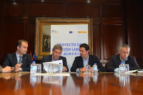 Alumnos del Proyecto de Inserción Laboral de Almería realizarán prácticas en Grupo Caparrós