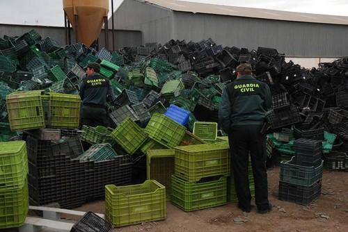 La Guardia Civil detiene a una persona por el robo con fuerza en un almacén agrícola