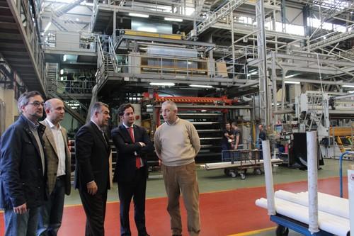 El alcalde ejidense visita las instalaciones de Sotrafa en el municipio