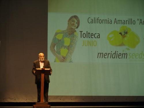 Meridiem Seeds reúne a centenares de agricultores abderitanos en la presentación oficial de su gama de pimientos