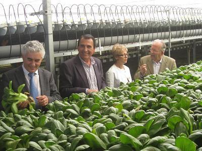Víboras alaba el compromiso de los agricultores almerienses con el aprovechamiento eficiente y sostenible del agua