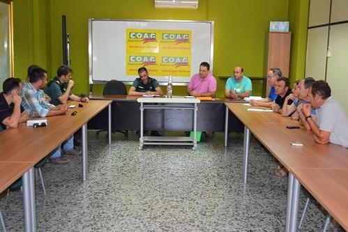 Los Comités de COAG en La Mojonera, Roquetas y Vícar se reúnen con el Grupo ROCA para tratar las incidencias de robos en la zona