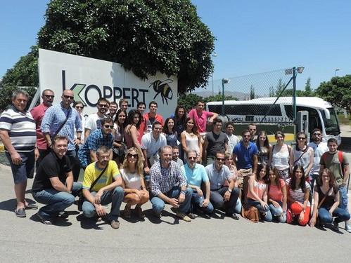 Koppert celebra su 20 aniversario con una visita a sus centros de La Mojonera y Águilas