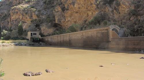 El pantano de Benínar contiene 5,13 hectómetros cúbicos de agua, un 69% menos que a finales de junio de 2013