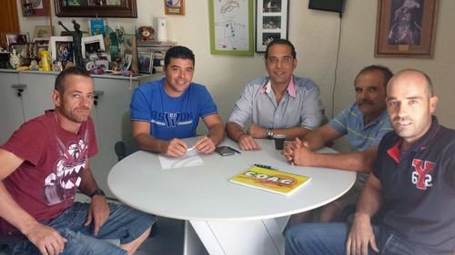 El Comité Comarcal de COAG El Ejido-Dalías se reúne con el Ayuntamiento daliense para tratar la actualidad agraria