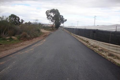 Níjar acomete desde este mes la mejora de dos kilómetros de caminos rurales en el marco del Plan Encamina2
