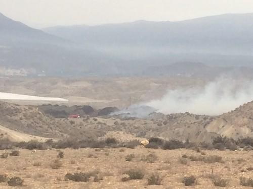COAG lamenta la desidia de Agricultura ante un nuevo incendio en una planta de restos vegetales en la provincia