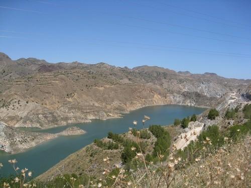 El pantano de Cuevas contenía a finales de agosto 22,2 hectómetros cúbicos de agua, un 19,6% menos que el año pasado