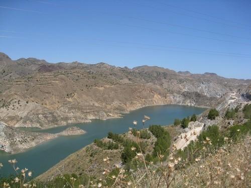 Las lluvias de ayer elevan las reservas del pantano de Cuevas hasta 23 hectómetros cúbicos, casi 1 hectómetro más que a finales de agosto