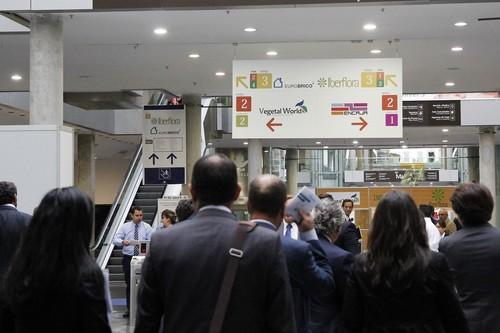 Más de 6.000 profesionales visitan Feria Valencia en la apertura de Iberflora, Vegetal World, Eurobrico y Encaja