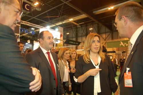 Díaz afirma que Andalucía va a “pelear” para que el coste de la energía no reste competitividad a la agricultura