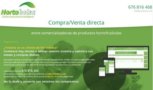 Hortobolsa, la web para profesionales en la que el negocio de las hortalizas está a un solo ‘click’