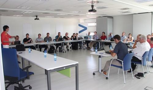 TECNOVA recibe a expertos europeos sobre eficiencia en el uso de fertilizantes por los cultivos hortícolas al aire libre