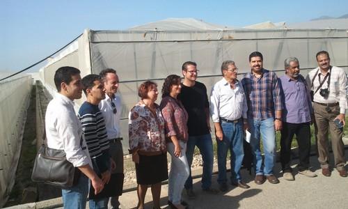 Especialistas egipcios conocen en el Ifapa de La Mojonera las innovaciones en producción sostenible de hortalizas